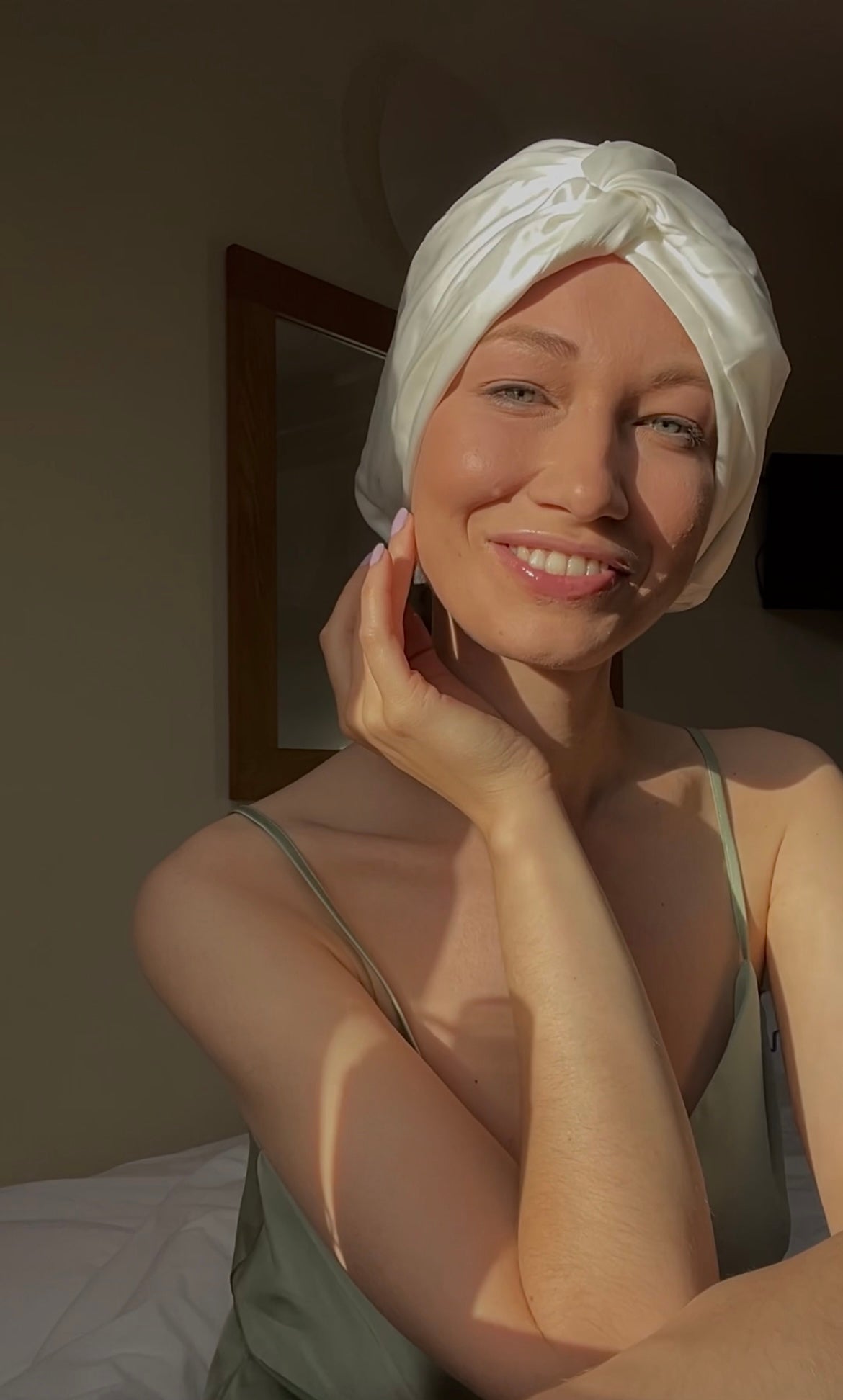 Silk Hair Wrap
