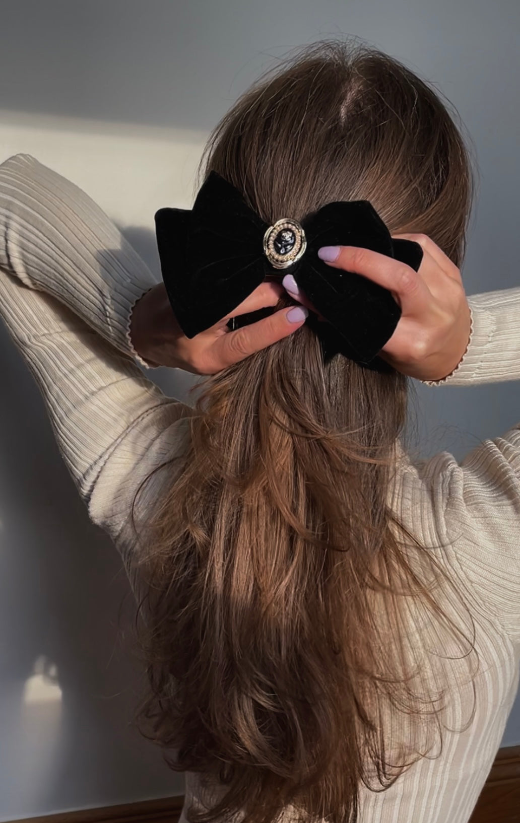 Velvet Hair Bows