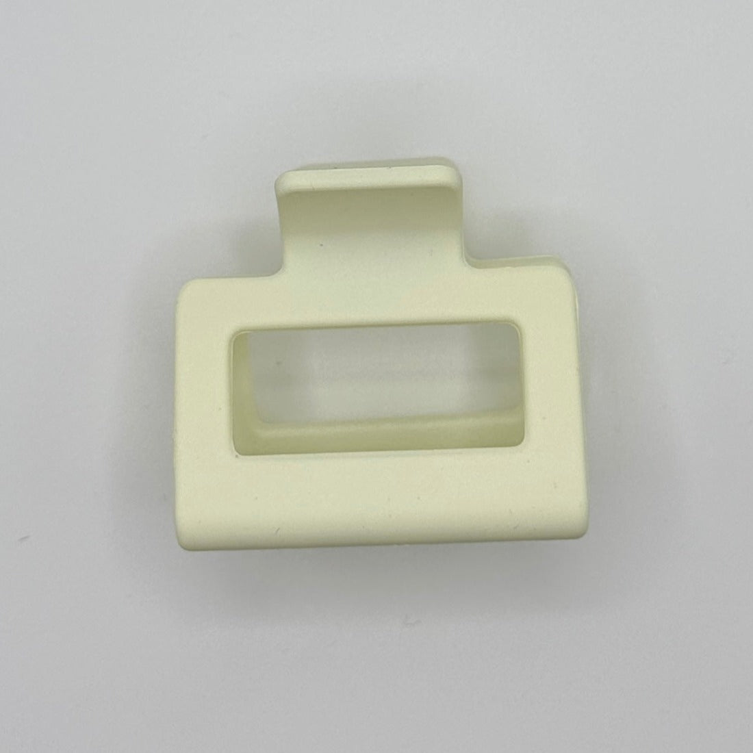 Claw Clip small size in white